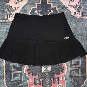 🦓black fila tennis skirt🦓